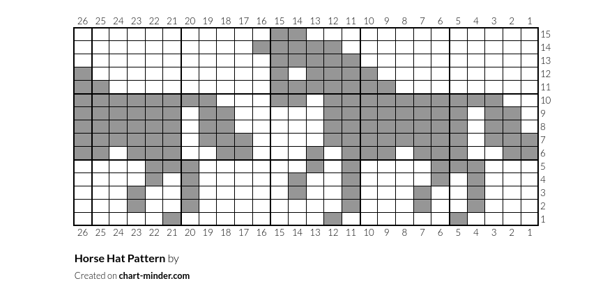 Horse Hat Pattern