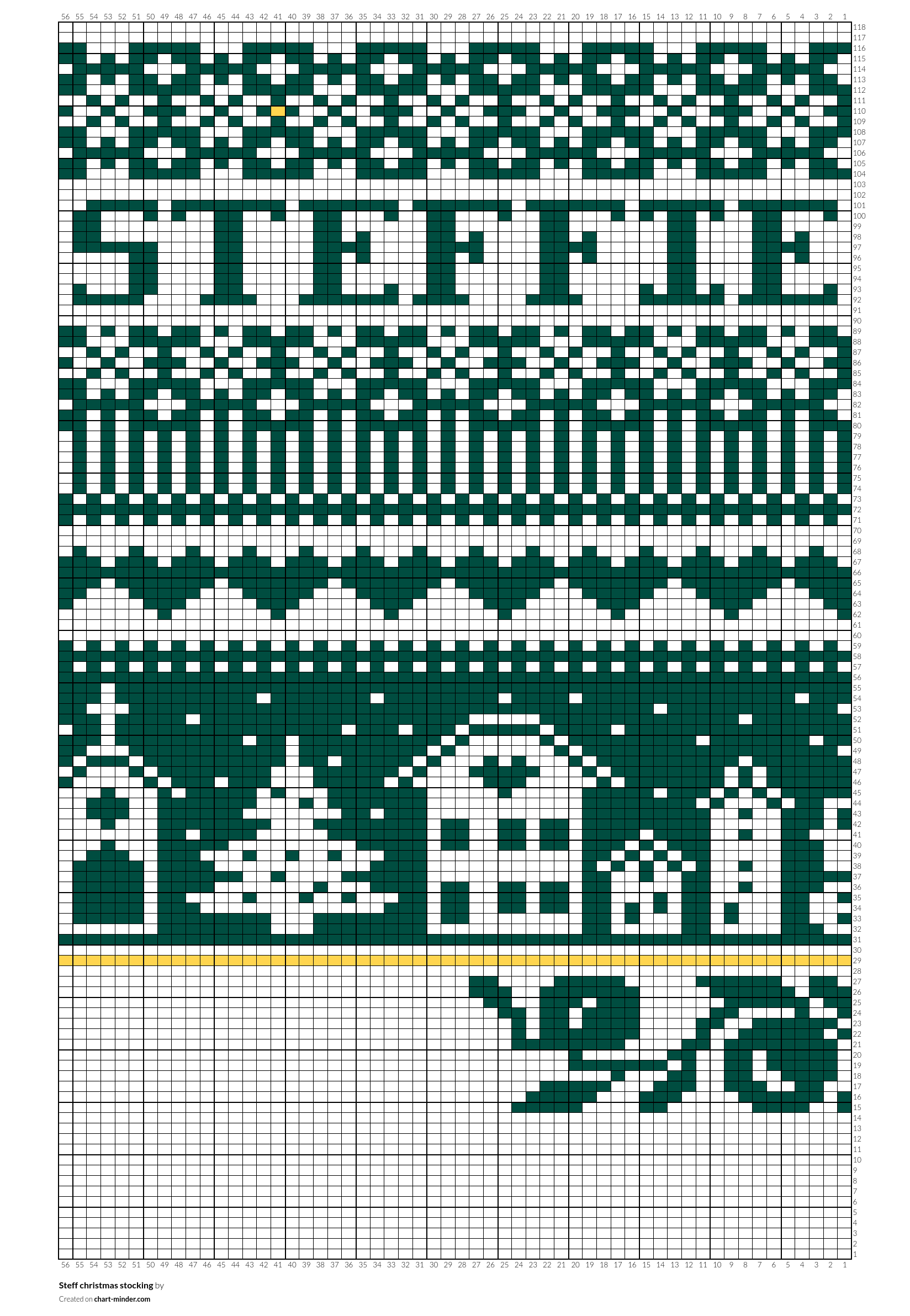 Steff christmas stocking