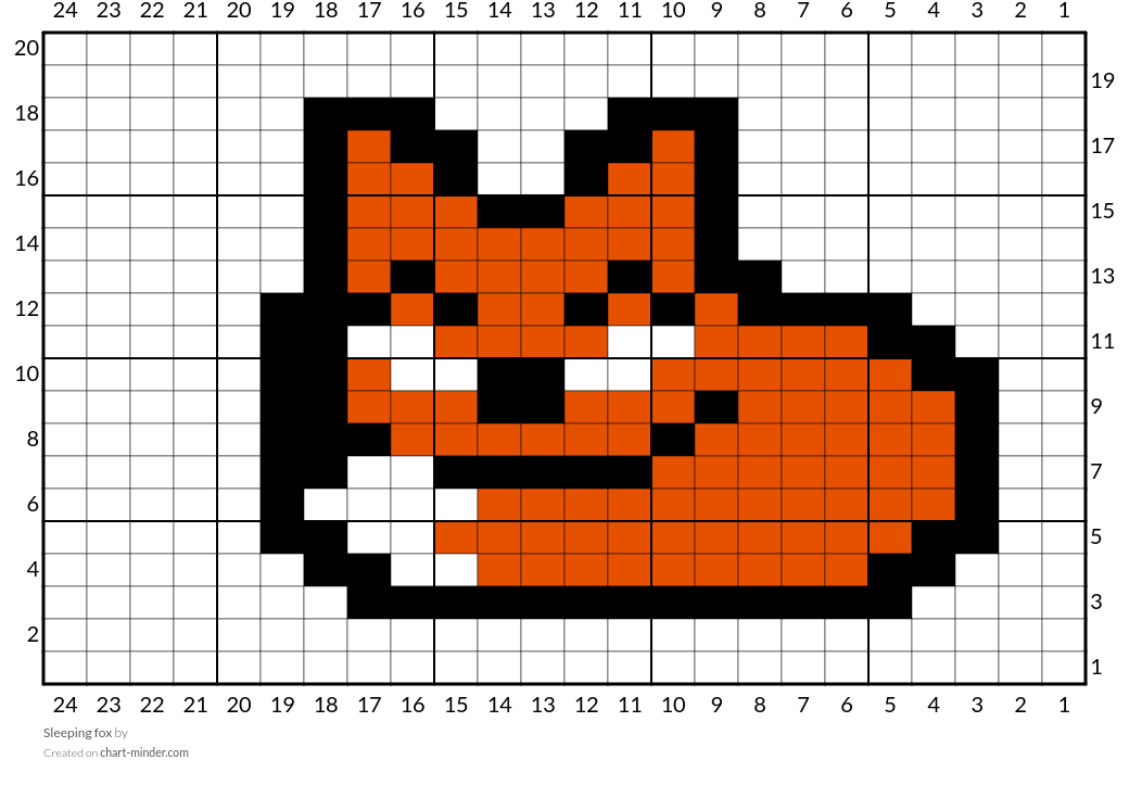Sleeping fox