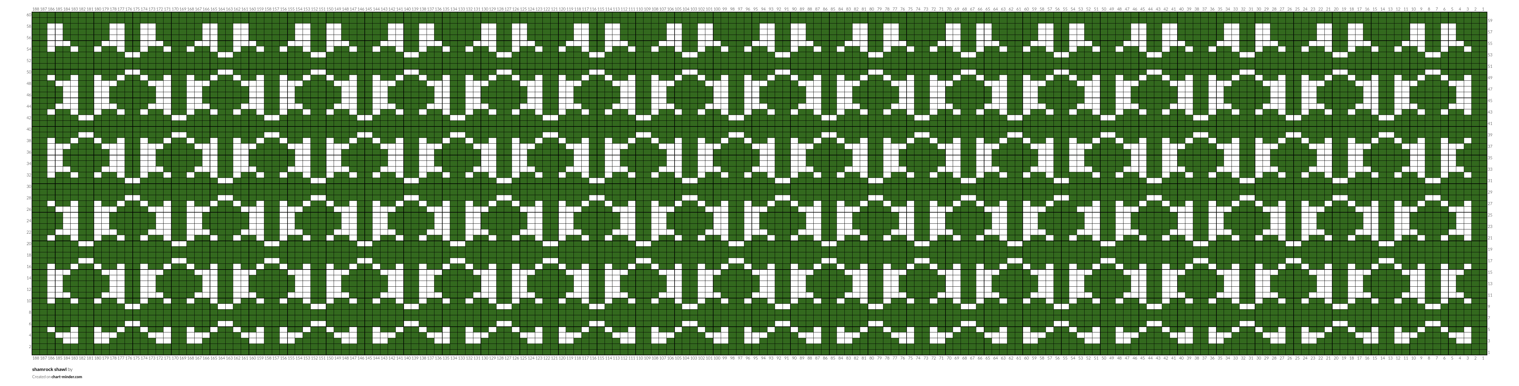 shamrock shawl