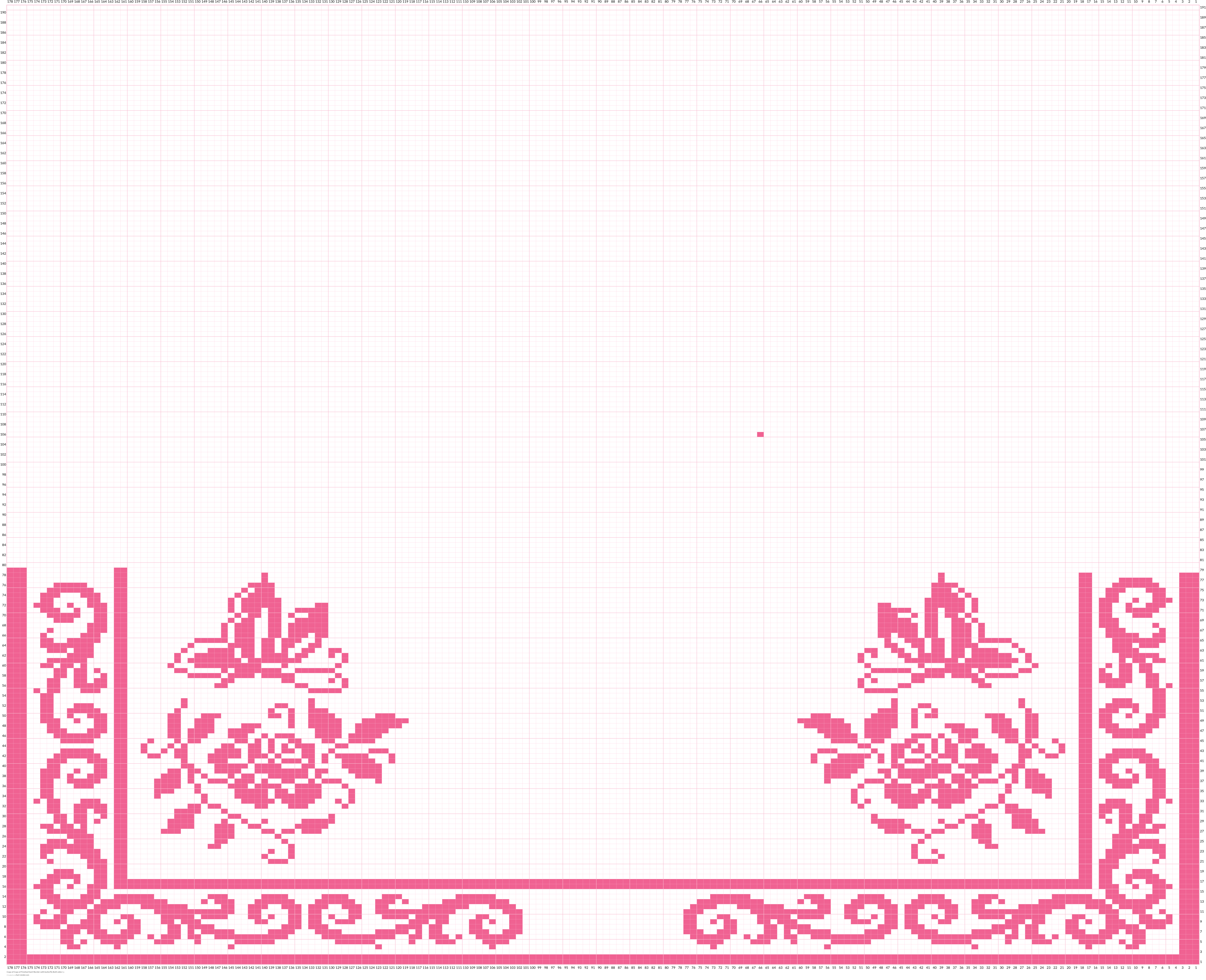 Copy of Copy of  Finished Swirl Border with butterfly Both sides