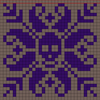 Copy of skull snowflake