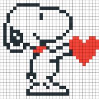 Copy of Copy of snoopy heart