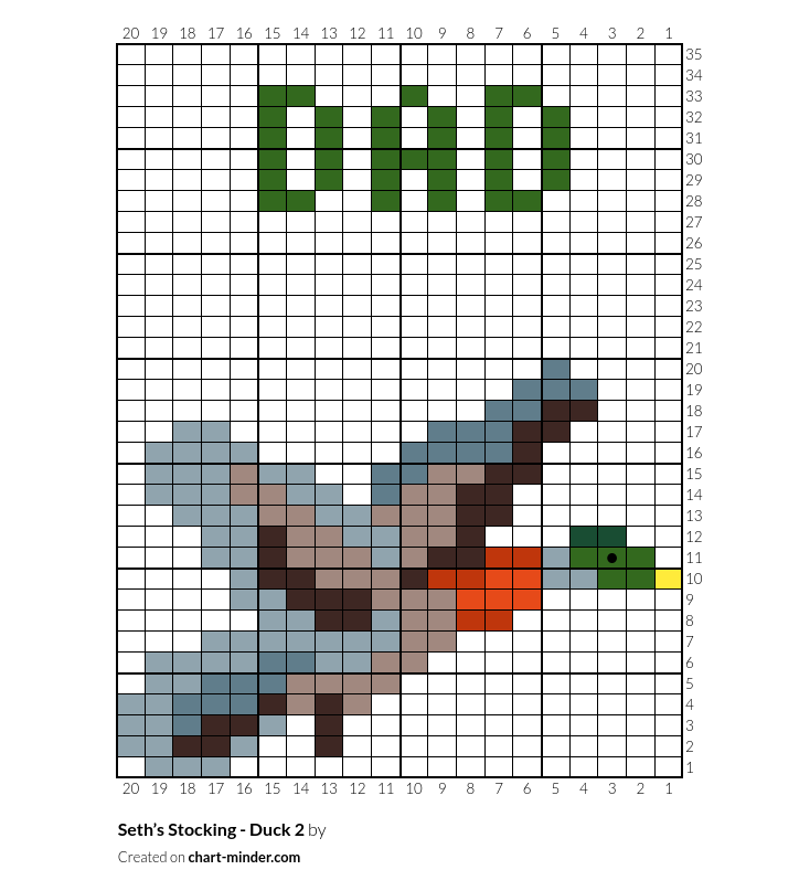 Seth’s Stocking - Duck 2