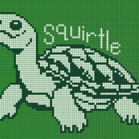 simple pixel art of the Murray short-necked turtle in black and white.png