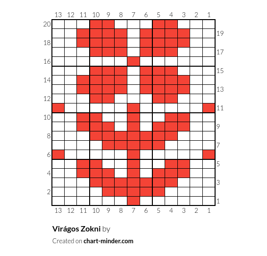 Virágos Zokni