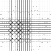 Cabled Mitt Idea (linked cables)