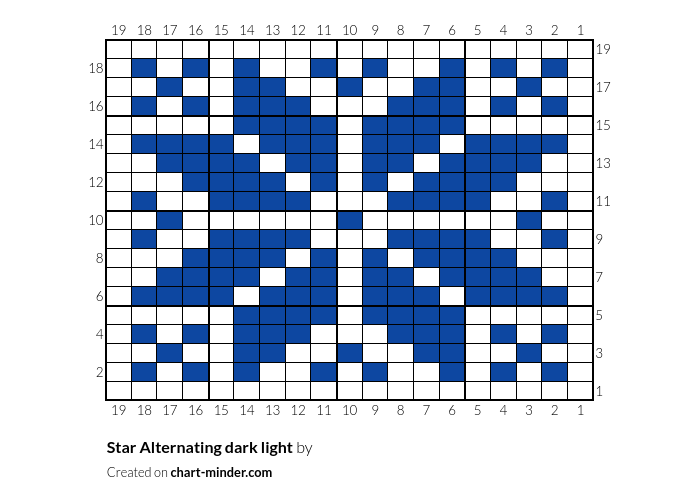 Star Alternating dark light