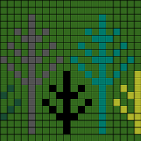 more tall/short trees