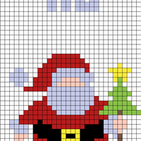 Copy of Copy of Santa and Tree