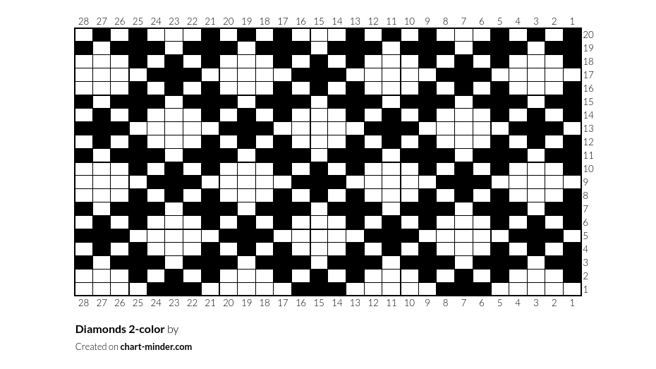 Diamonds 2-color 