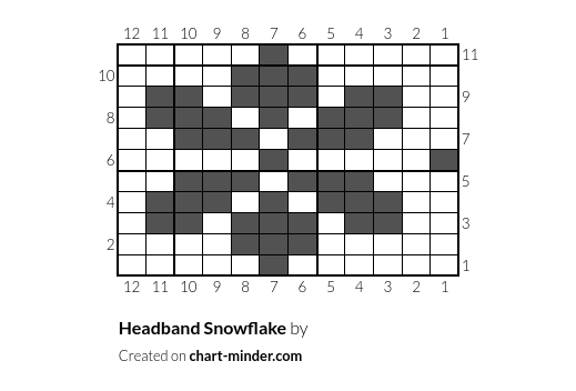 Headband Snowflake