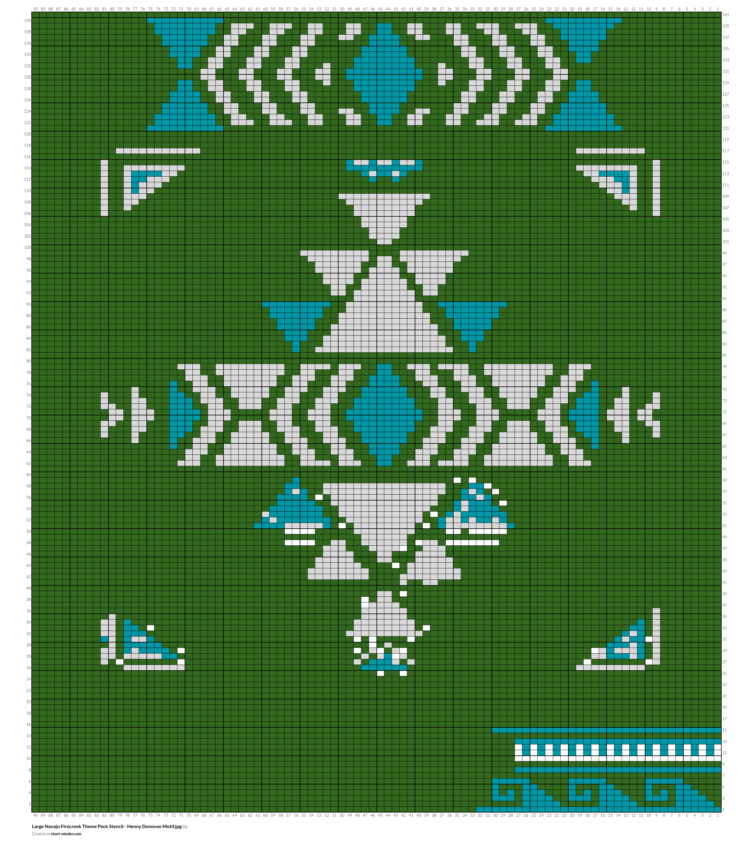 Large Navajo Firecreek Theme Pack Stencil - Henny Donovan Motif.jpg