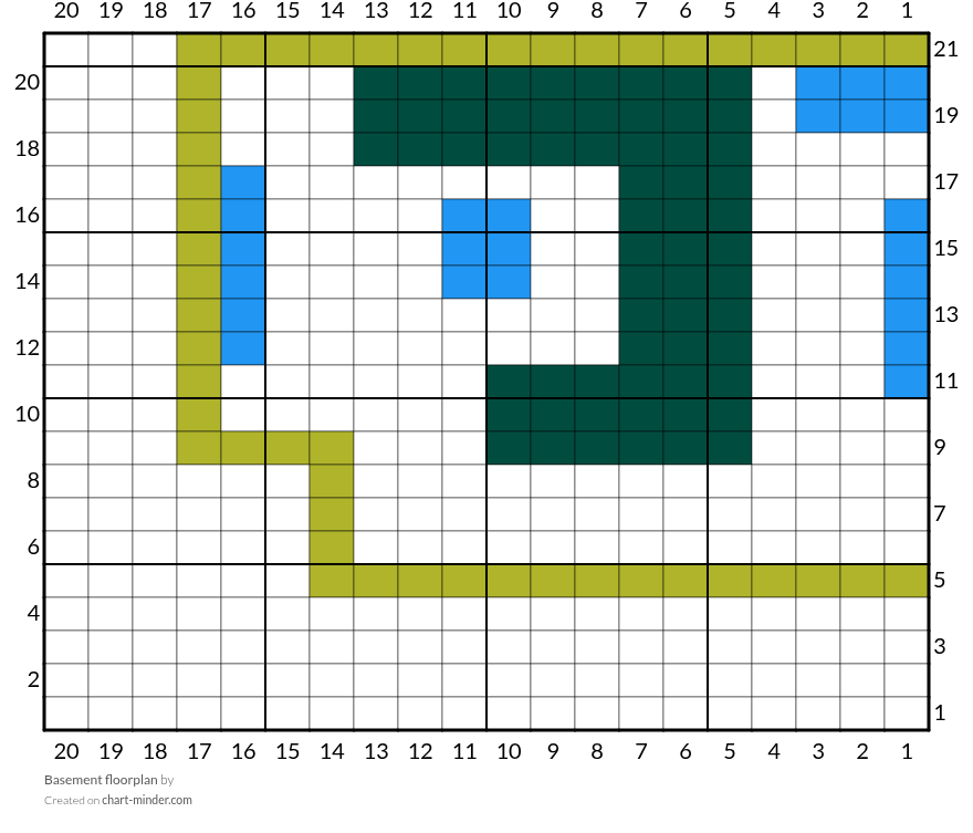 Basement floorplan
