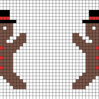 Gingerbread man for stocking