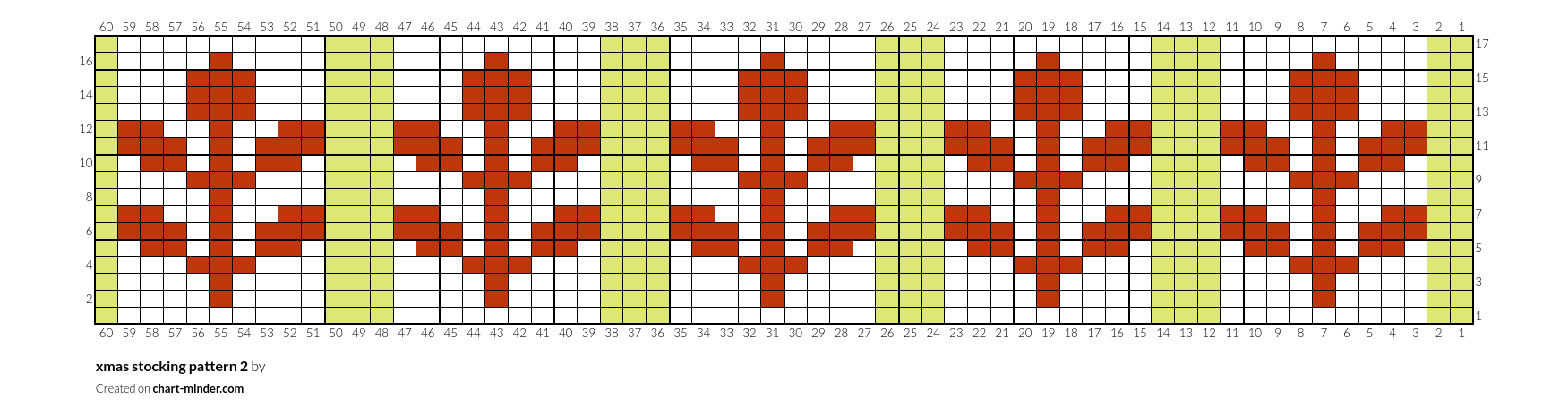 xmas stocking pattern 2