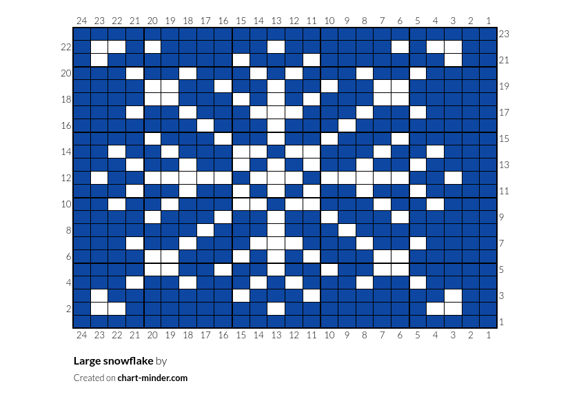 Large snowflake