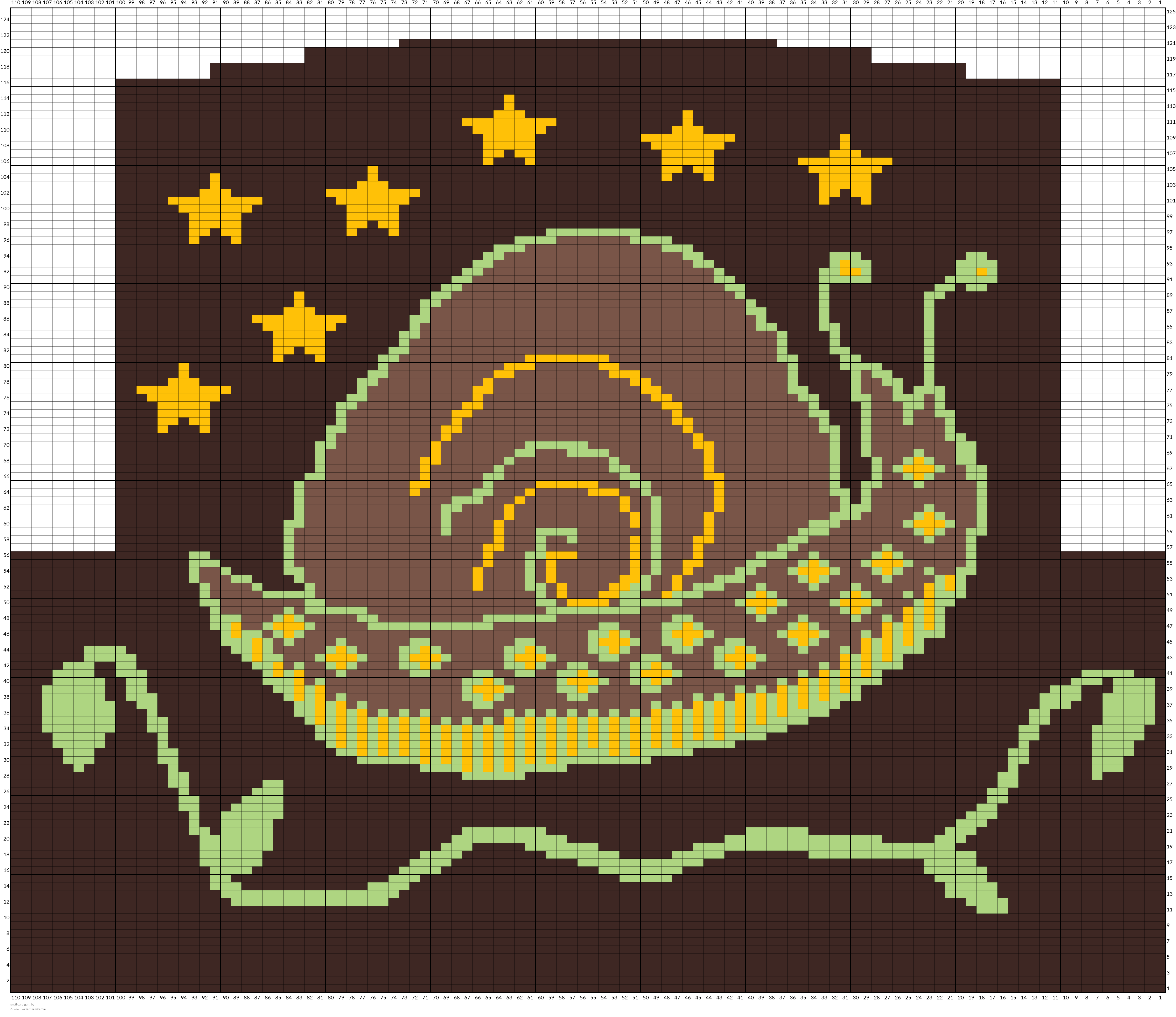 snail cardigan!