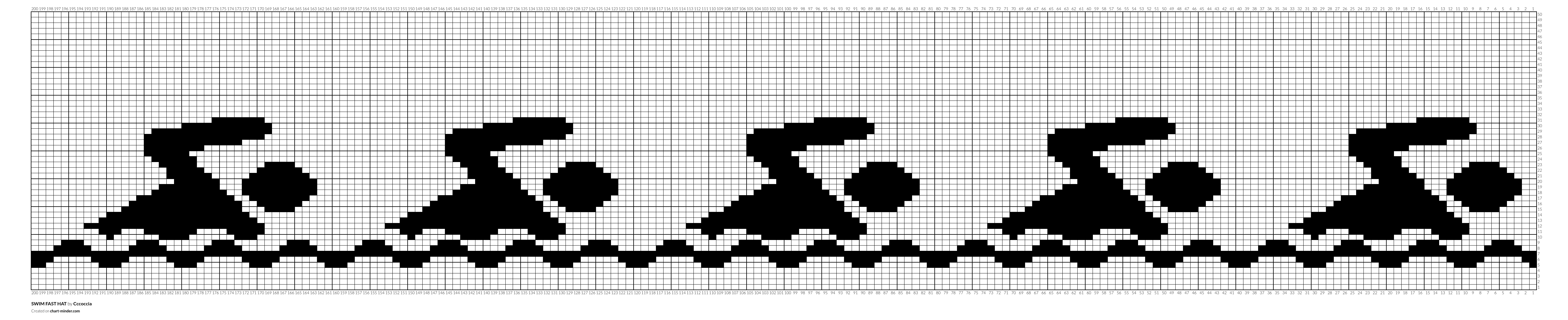 SWIM FAST HAT