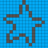 You dided star motif