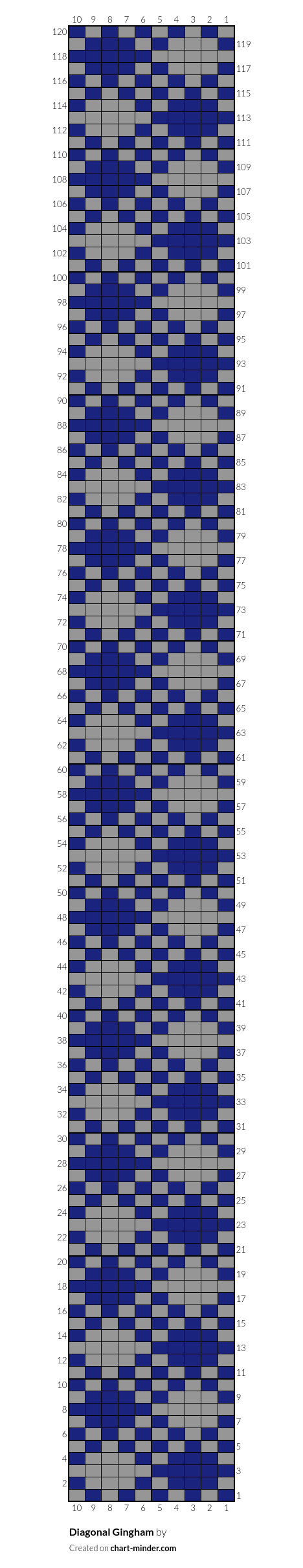 Diagonal Gingham