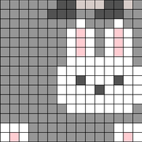 bunny - 11x9, 9x10, 15x9