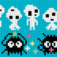 ghibli sprites and spirits