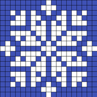 19x19 snowflake