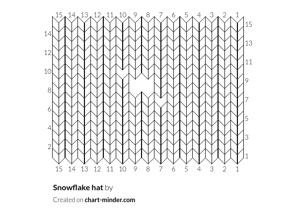 Snowflake hat