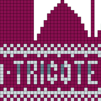 La Tricoteuse Red Background 80x30