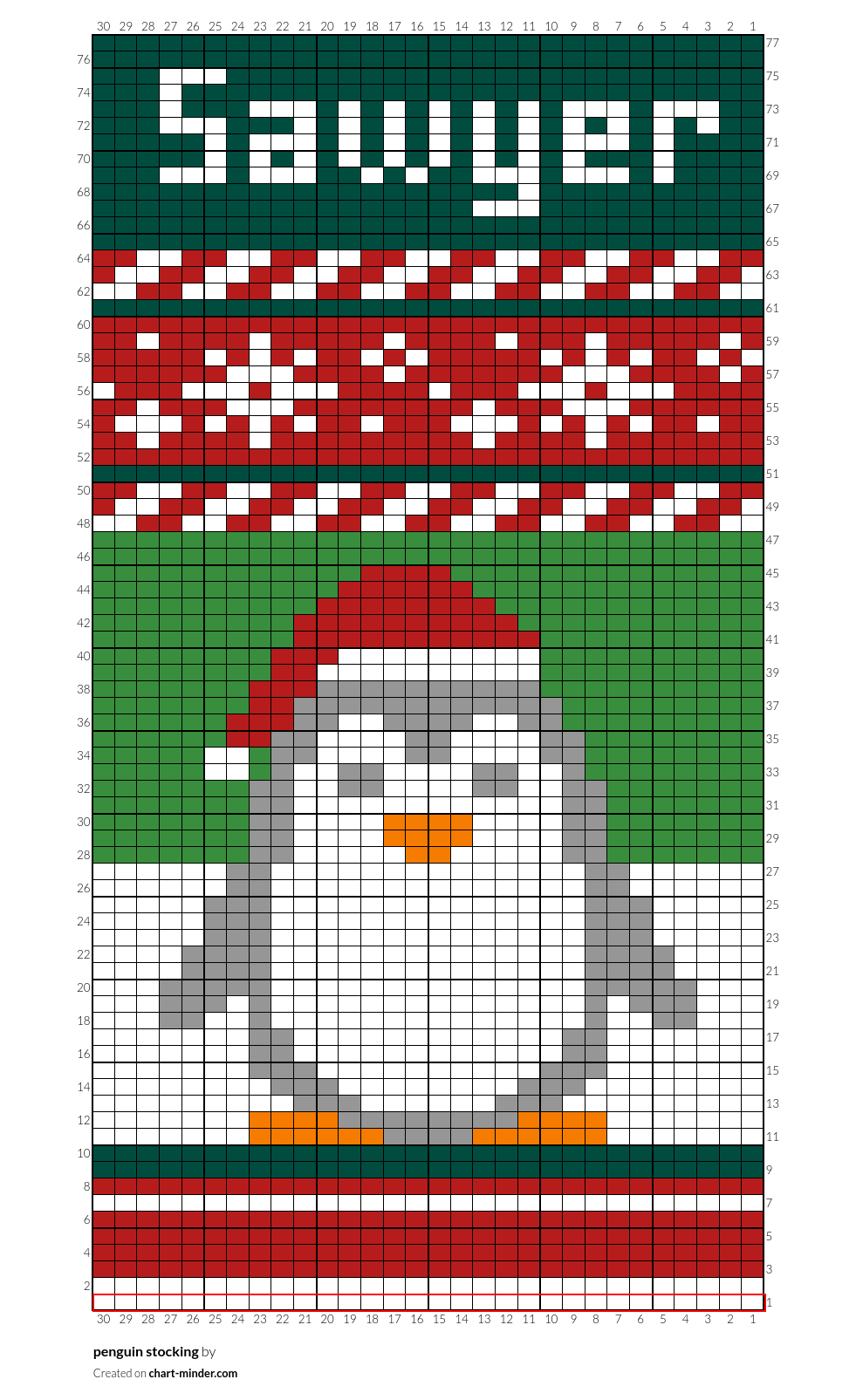 penguin stocking