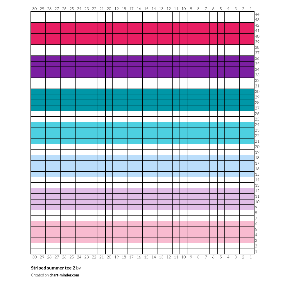 Striped summer tee 2