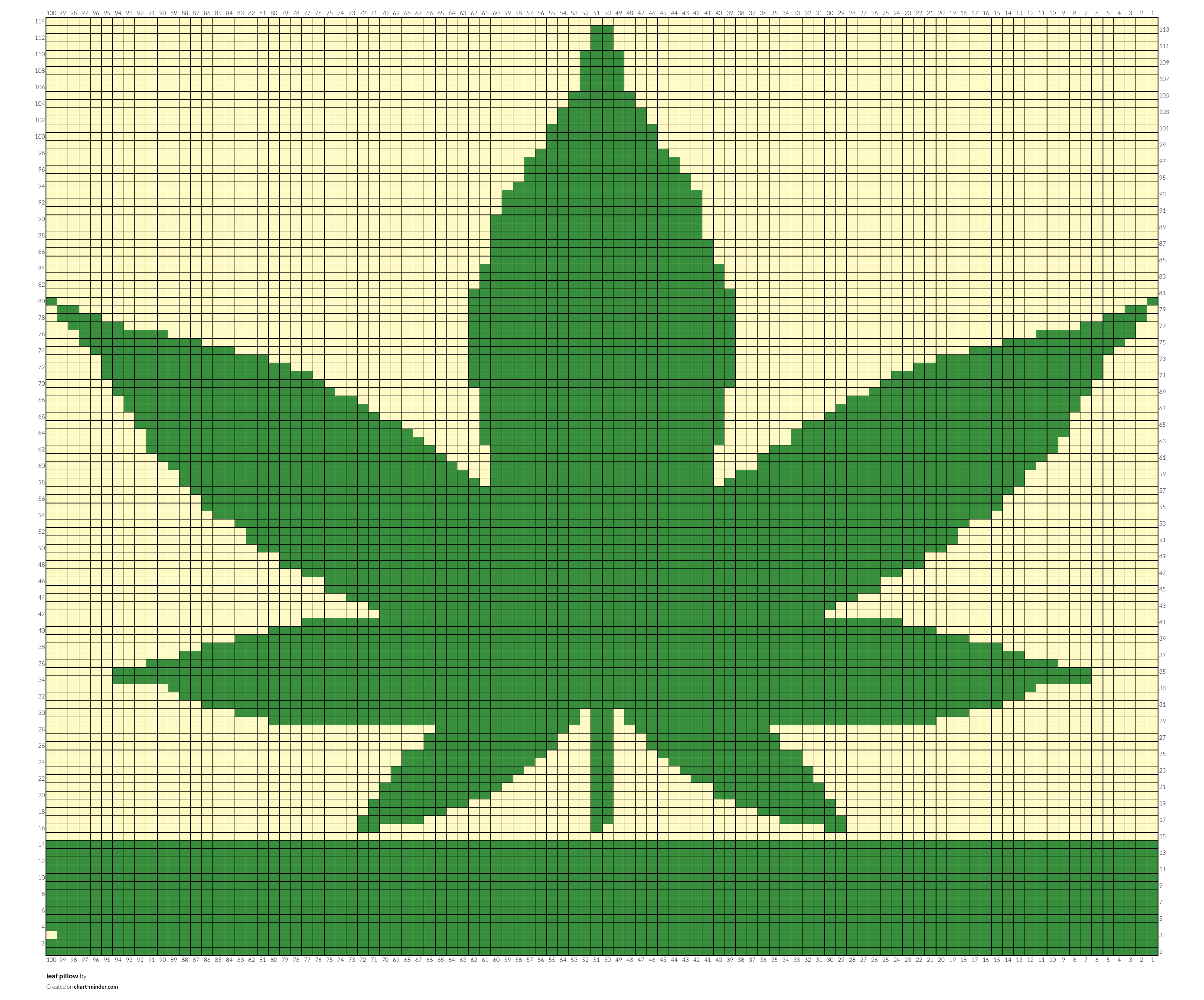 leaf pillow