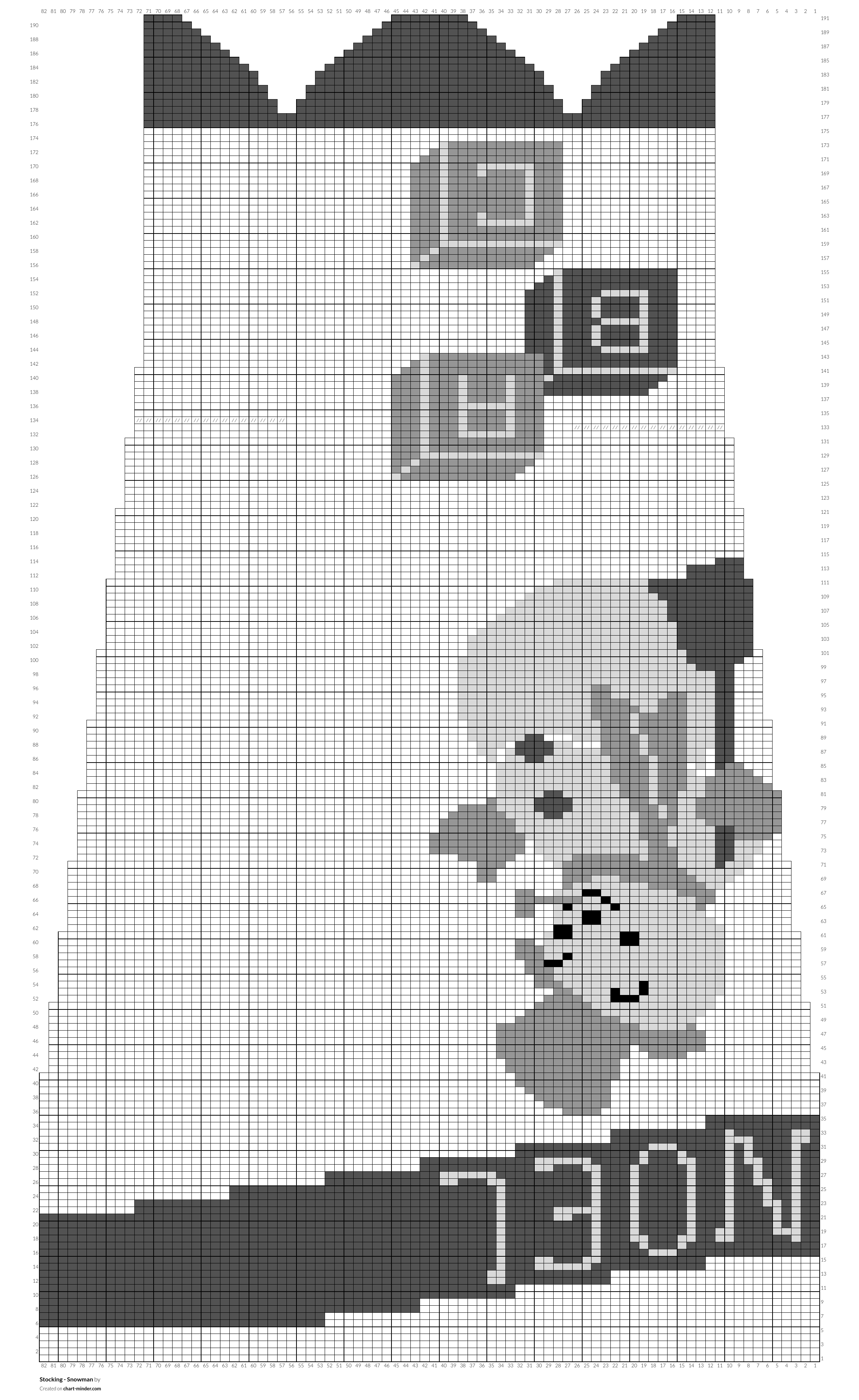 Stocking - Snowman