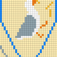  small seagull standing right