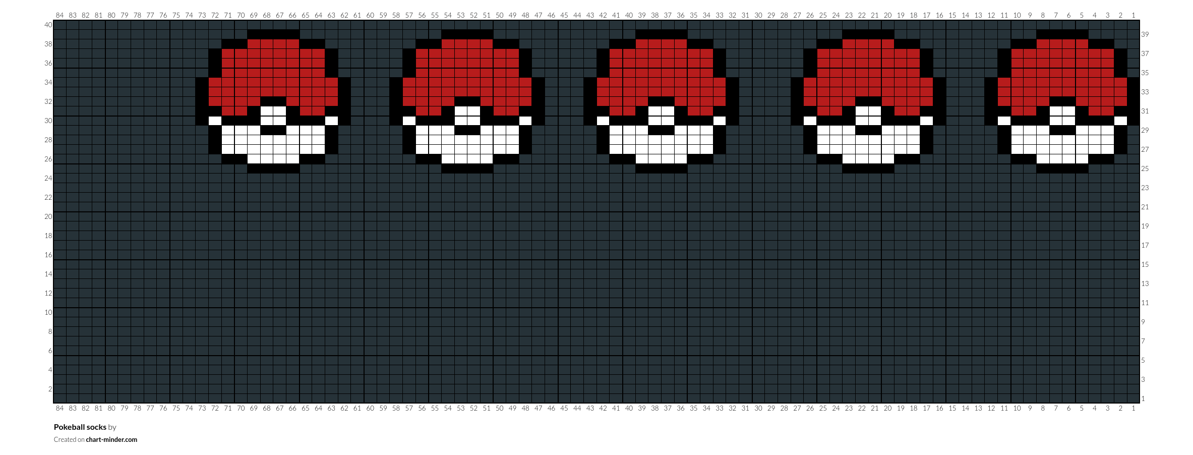 Pokeball socks
