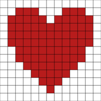 Copy of Heart blanket square