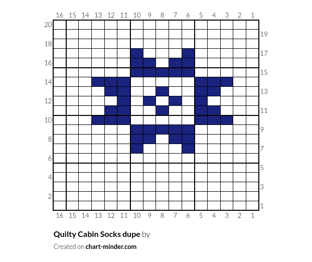 Quilty Cabin Socks dupe
