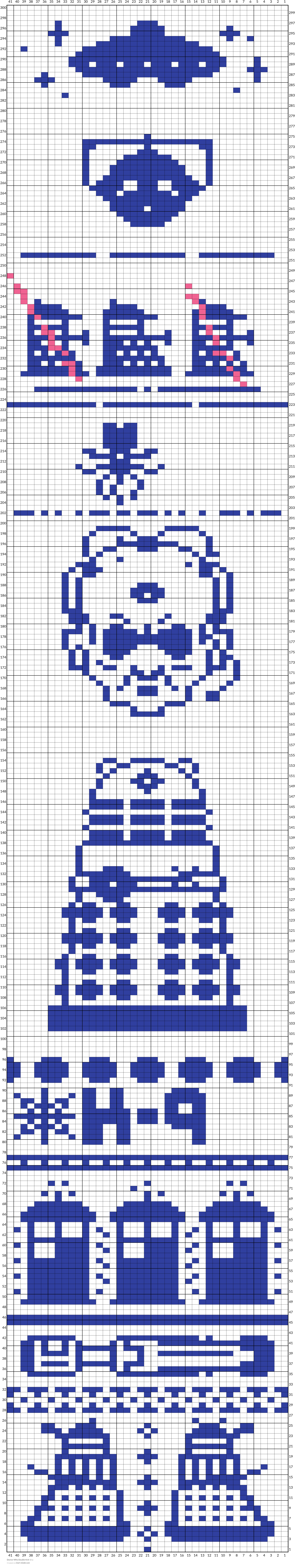 Doctor Who Double Knit 1