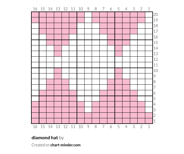 diamond hat