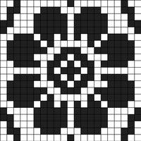 Black and white chart