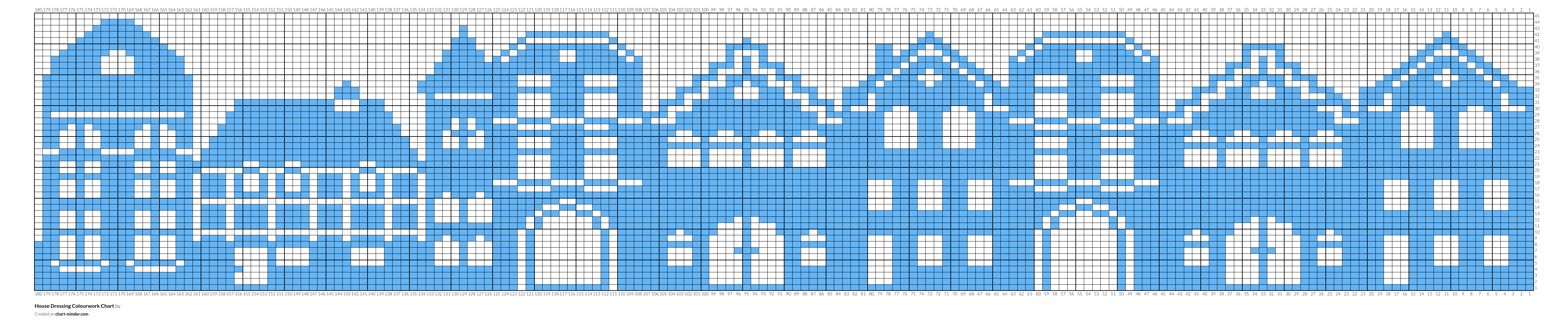 House Dressing Colourwork Chart
