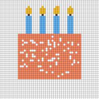 Bonnie's Birthday Cake 