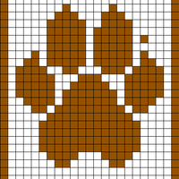 Copy of Wolf Paw Print