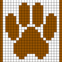 Copy of Wolf Paw Print