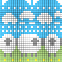 32 repeat Child DK 96 st