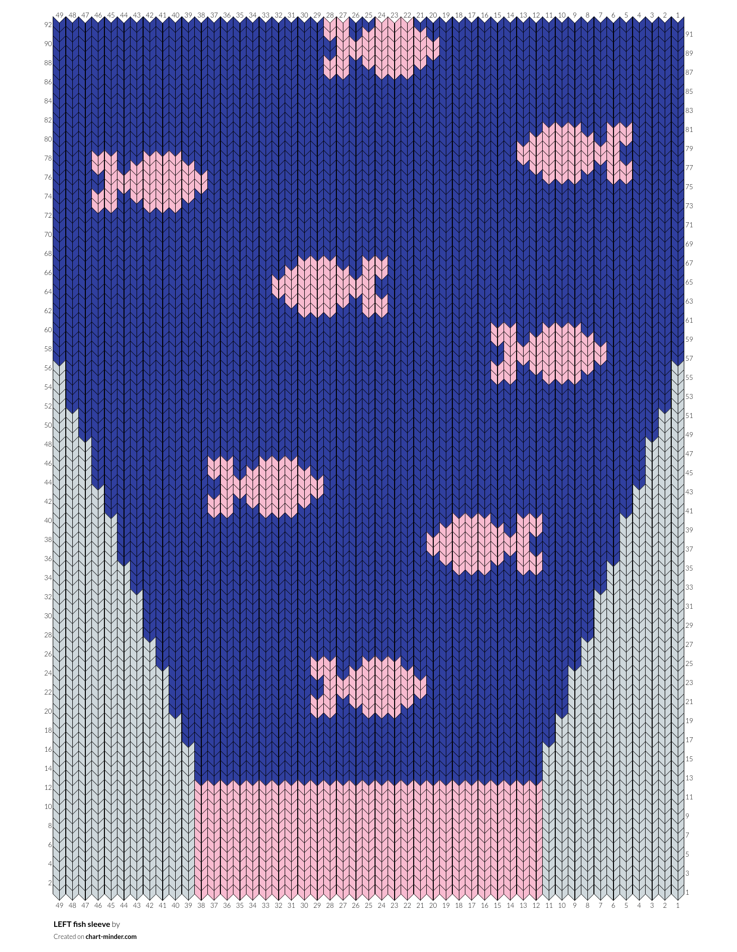 LEFT fish sleeve