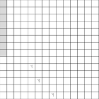 Copy of Flag - 11 stitches (small, both sides)