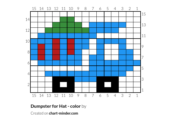 Dumpster for Hat - color