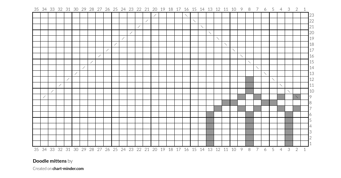 Doodle mittens 